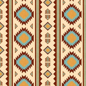 American Southwest Inspired Blanket horizontal