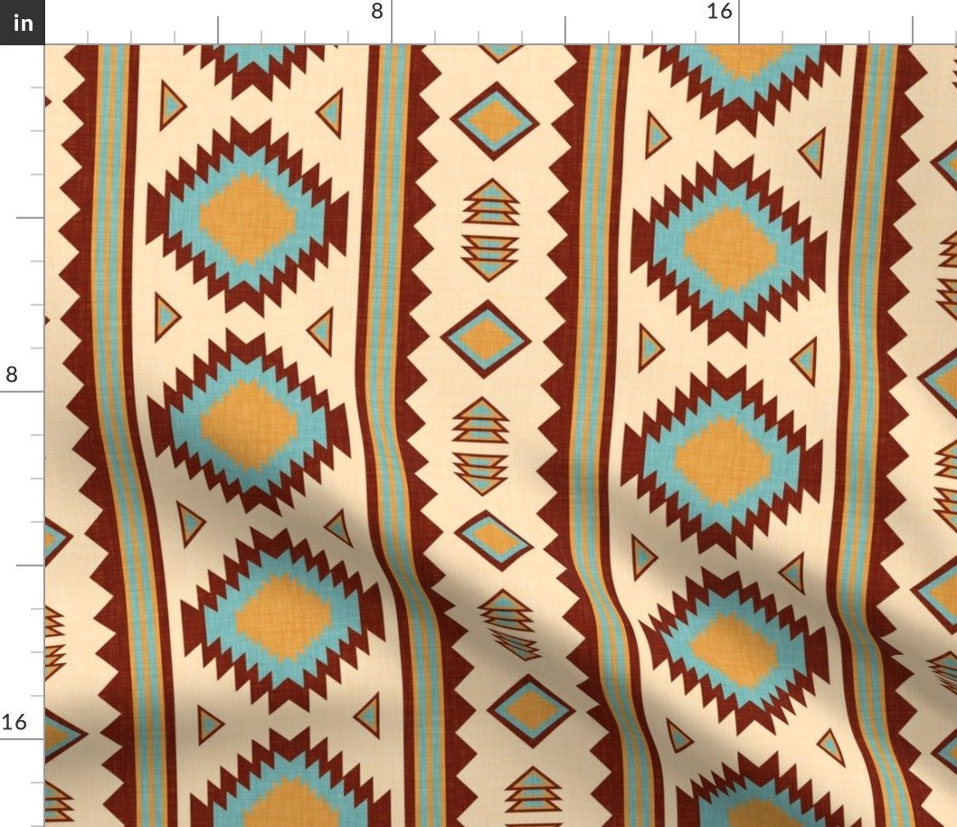 American Southwest Inspired Blanket horizontal