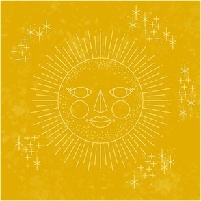 Celestial Sun Embroidery