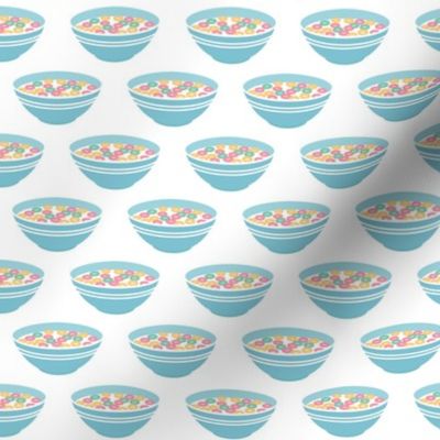 cereal bowls - blue bowls - LAD21