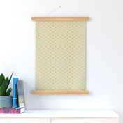 1940s Diamond Trellis Yellow Small