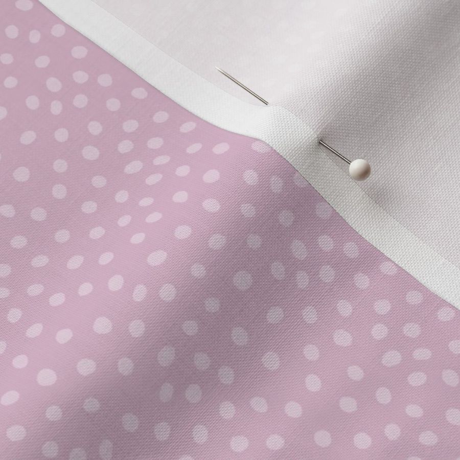 light purple polka dots