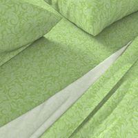 Smaller Scale Damask - Light Green