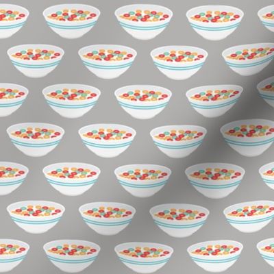 cereal bowls - grey - LAD21