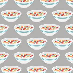cereal bowls - grey - LAD21