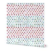 watercolor dots multi stripe