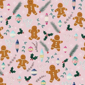 Christmas Gingerbread | Pink