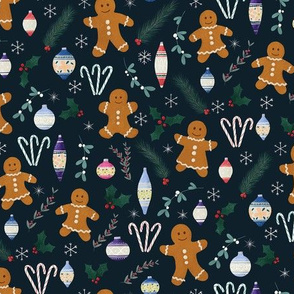 Christmas Gingerbread | Black