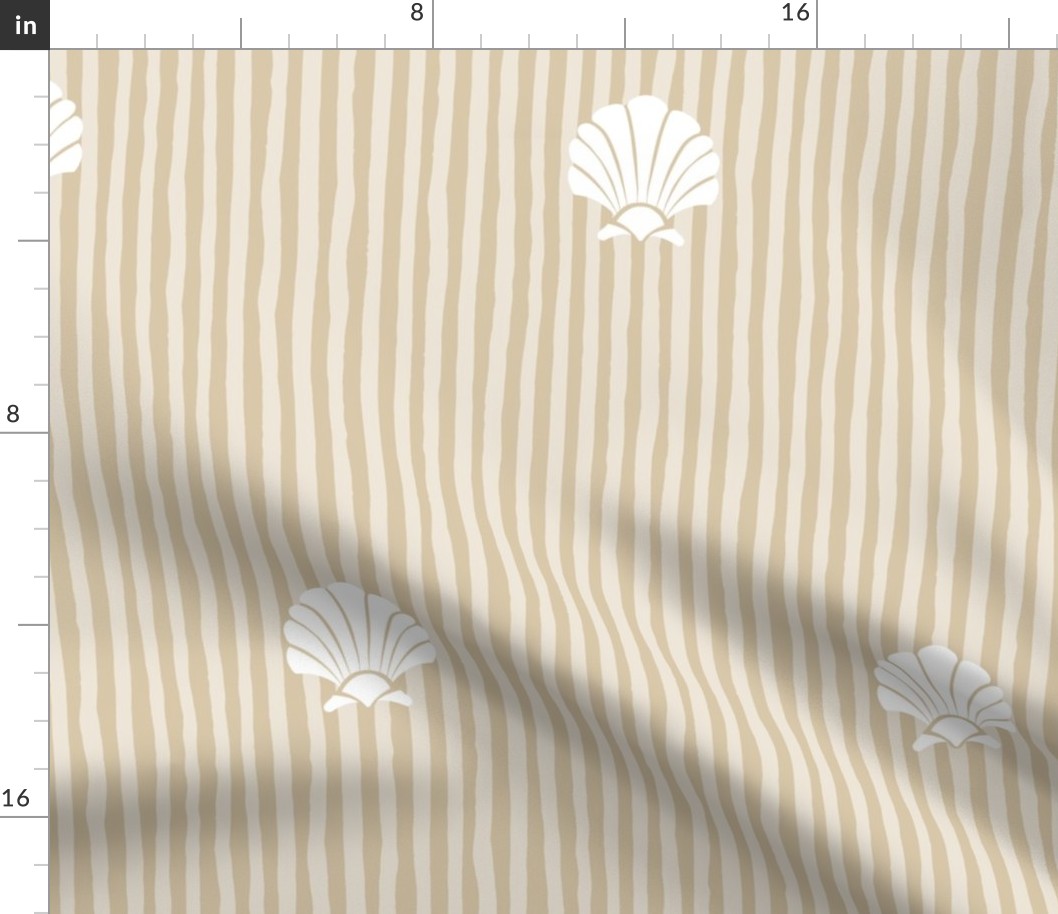Shell Stripes | Buttercream