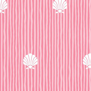 Shell Stripes | Lotsa Pink
