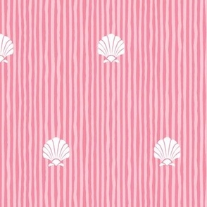 Shell Stripes | Small | Lotsa Pink