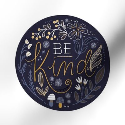 Be Kind Embroidery