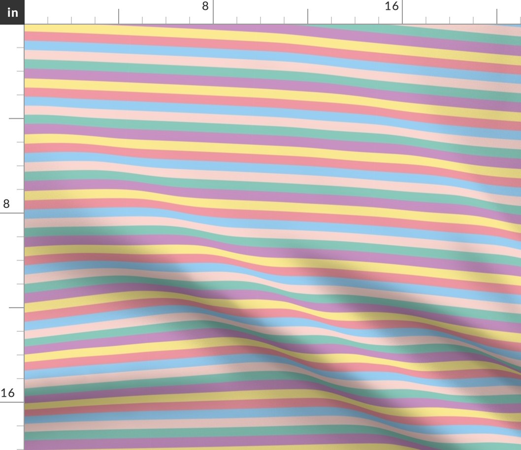 variation rainbow stripes - unicorn ranch