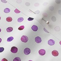 watercolor dots purple