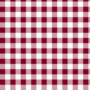 Garnet Gingham Plaid Check Pattern Straight-01