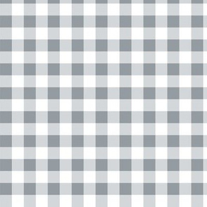 Grey Gingham Plaid Check Pattern Straight-01