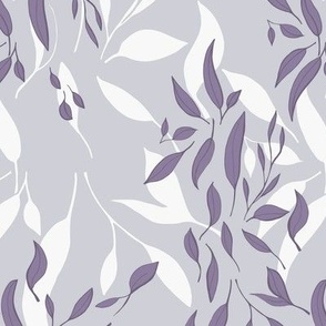 leaves aubergine tile-01