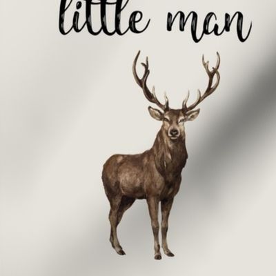 9x9 little man rustic buck