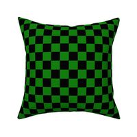 Small and big checkered green