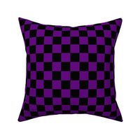 Small and big checkered purple