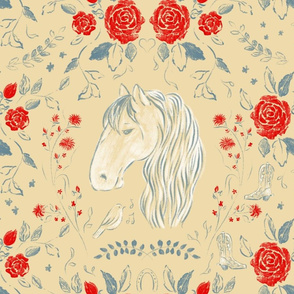 Horse-and-Roses-Home-on-the-range