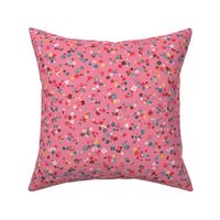 Ditsy floral - Baby girl ditsy floral - Cyclamen Pink - Small ditsy floral