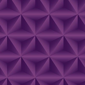 Geometric Cubes Origami // Purple