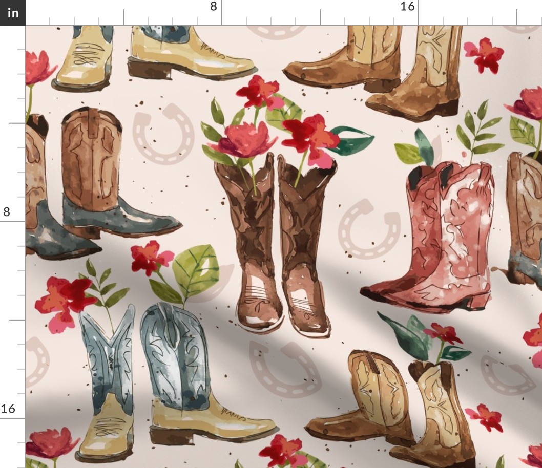 Western Boots - Large