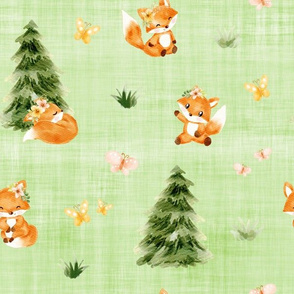 fox green linen