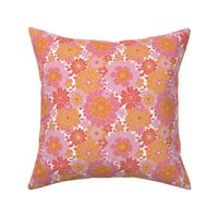 Avery Retro Floral Orange Tango-small scale