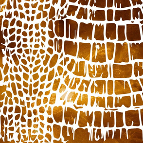 Snake Skin Pattern Animal Skin Pattern Rust Orange