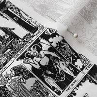 Black and White Tarot Print
