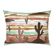 Jumbo-Nostalgic Southwest Desert Vista-sepia mint