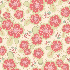 dotty primrose -green