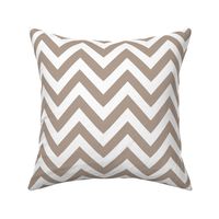 chevron canvas beige white