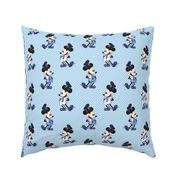 Bigger Steamboat Willie Nautical Nursery Blue