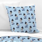 Bigger Steamboat Willie Nautical Nursery Blue