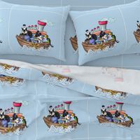 18x18 Panel Steamboat Willie Kids Lovey or Cushion Front