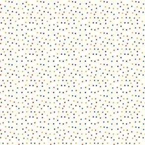 Confetti dots on light beige