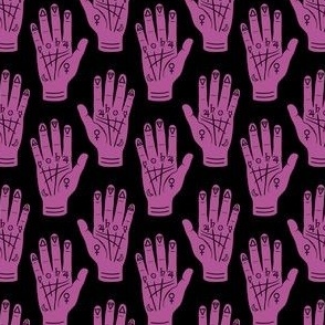 Palmistry Purple 1/2 Size