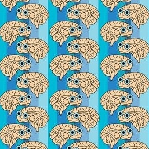 Happy Blue Eyed Brain 