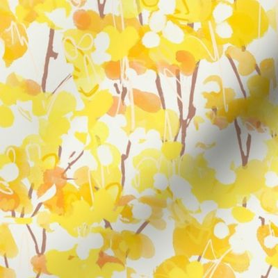 Forsythia Floral - Yellow