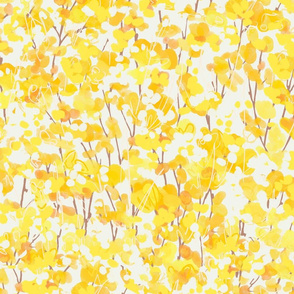 Forsythia Floral - Yellow