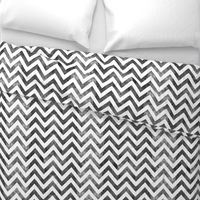 watercolor chevron grey white