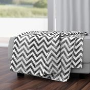 watercolor chevron grey white