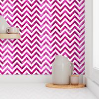 watercolor chevron purple pink white