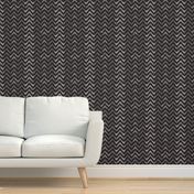 watercolor chevron grey black