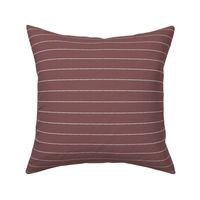 small oliver stripes: rosewood