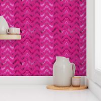 watercolor chevron hot pink and pink