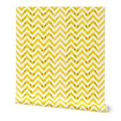 watercolor chevron yellow